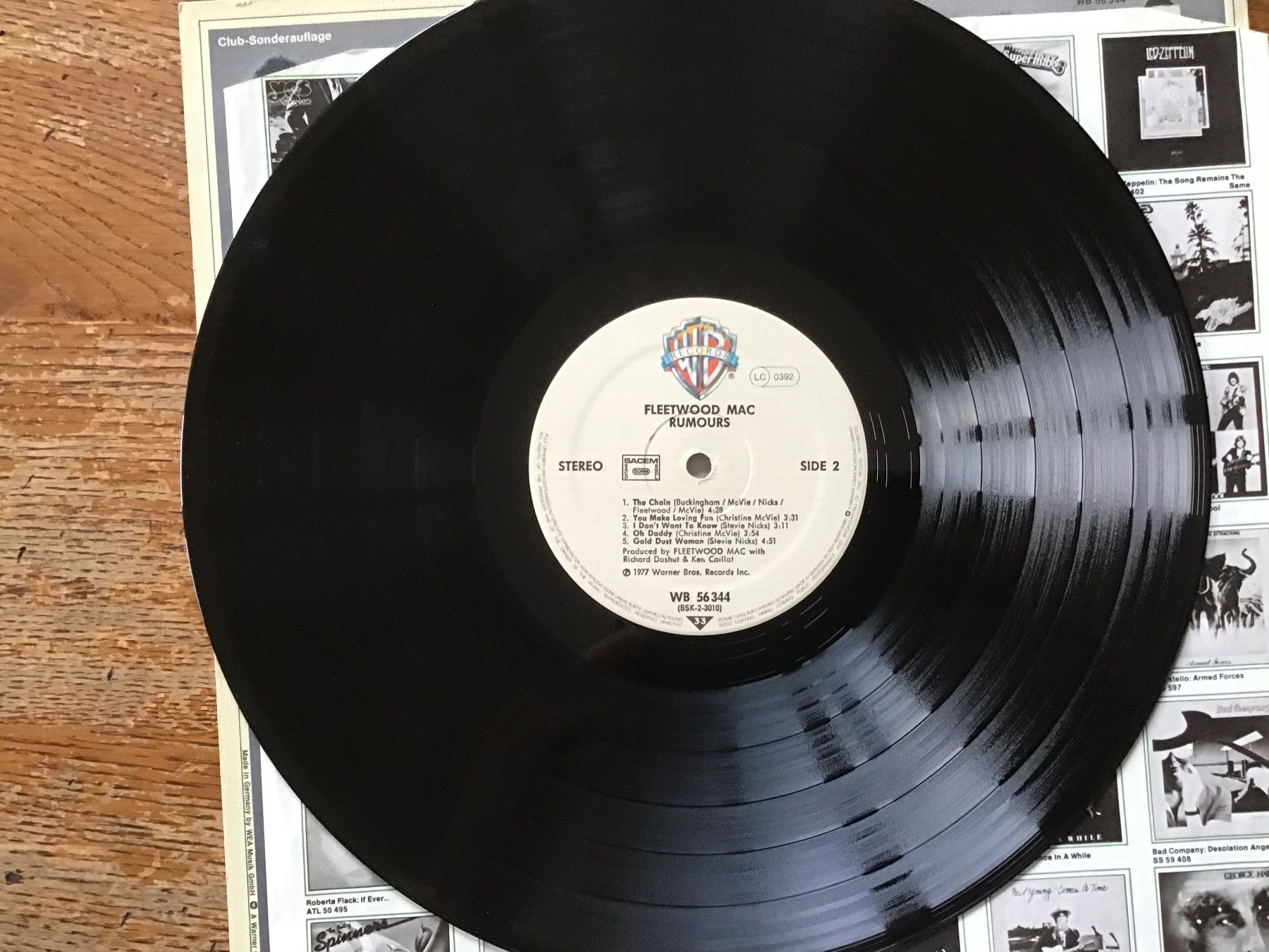 Schallplatten: LP Fleetwood Mac – Gebraucht aus Fully von Ruby97 3