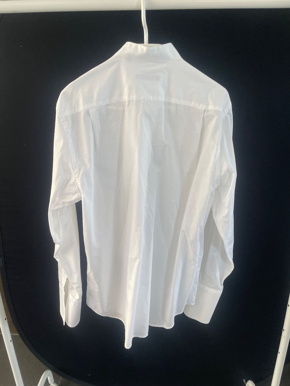Camicie: Jaeger Hemd weiss Gr. 16.5 / Gr. 42, Smokinghemd – Usato da Wollerau venduto da Poschro68 1