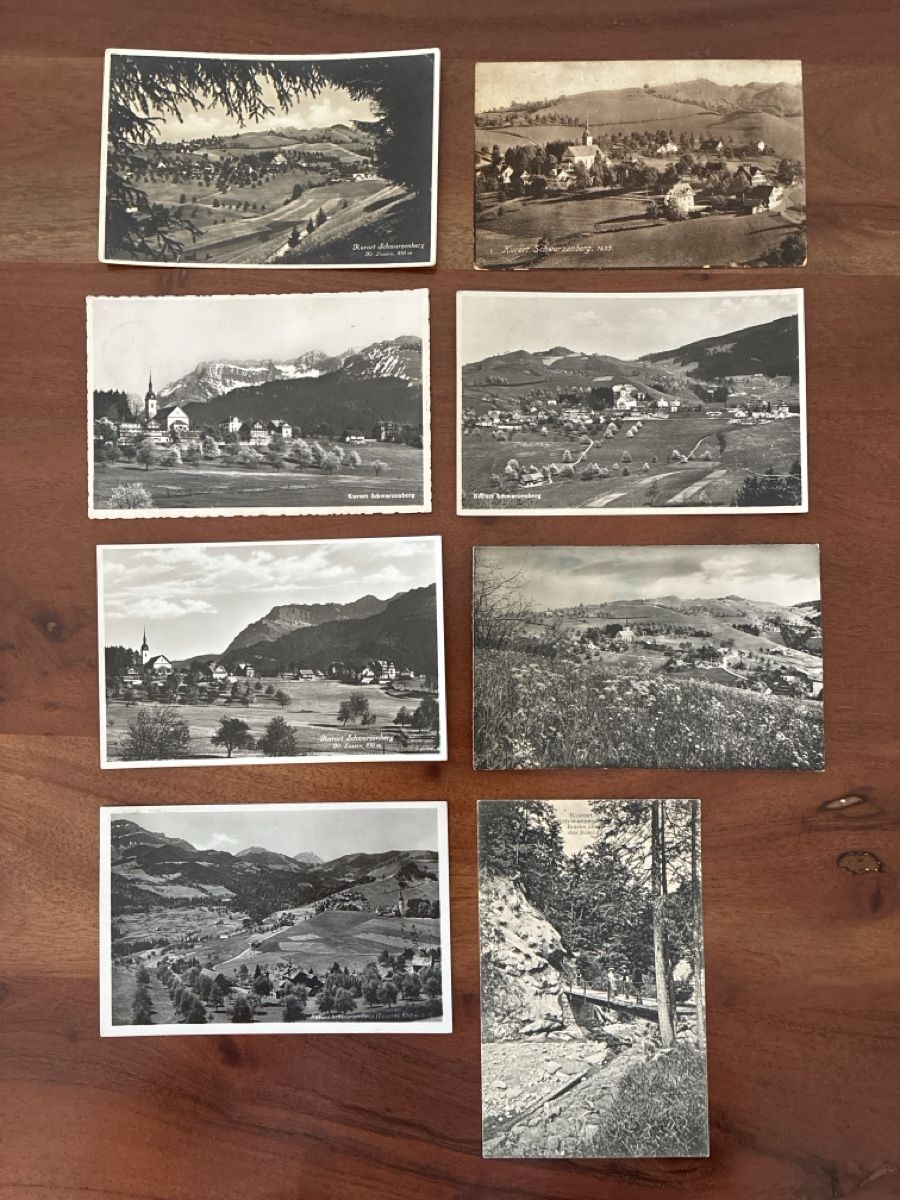 Cartes postales: 16 Ansichtskarten Schweiz von Schwarzenberg LU – D'occasion à Oftringen par Cla.vD.74 2