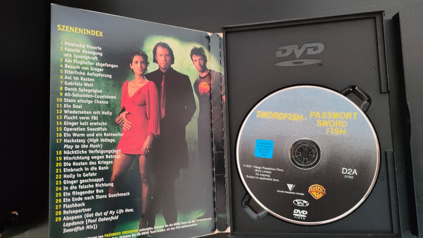 Tutti i DVDs: DVD Passwort Swordfish – Usato da Heerbrugg venduto da sve_p826 2