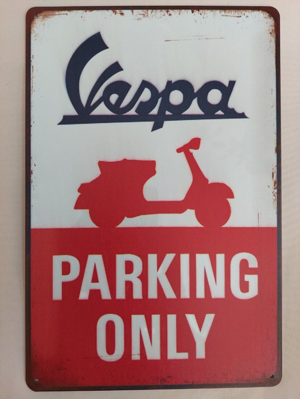 Vespa Schilder: Vespa Blechtafel – Neu (gemäss Beschreibung) aus Zürich von makimakimak