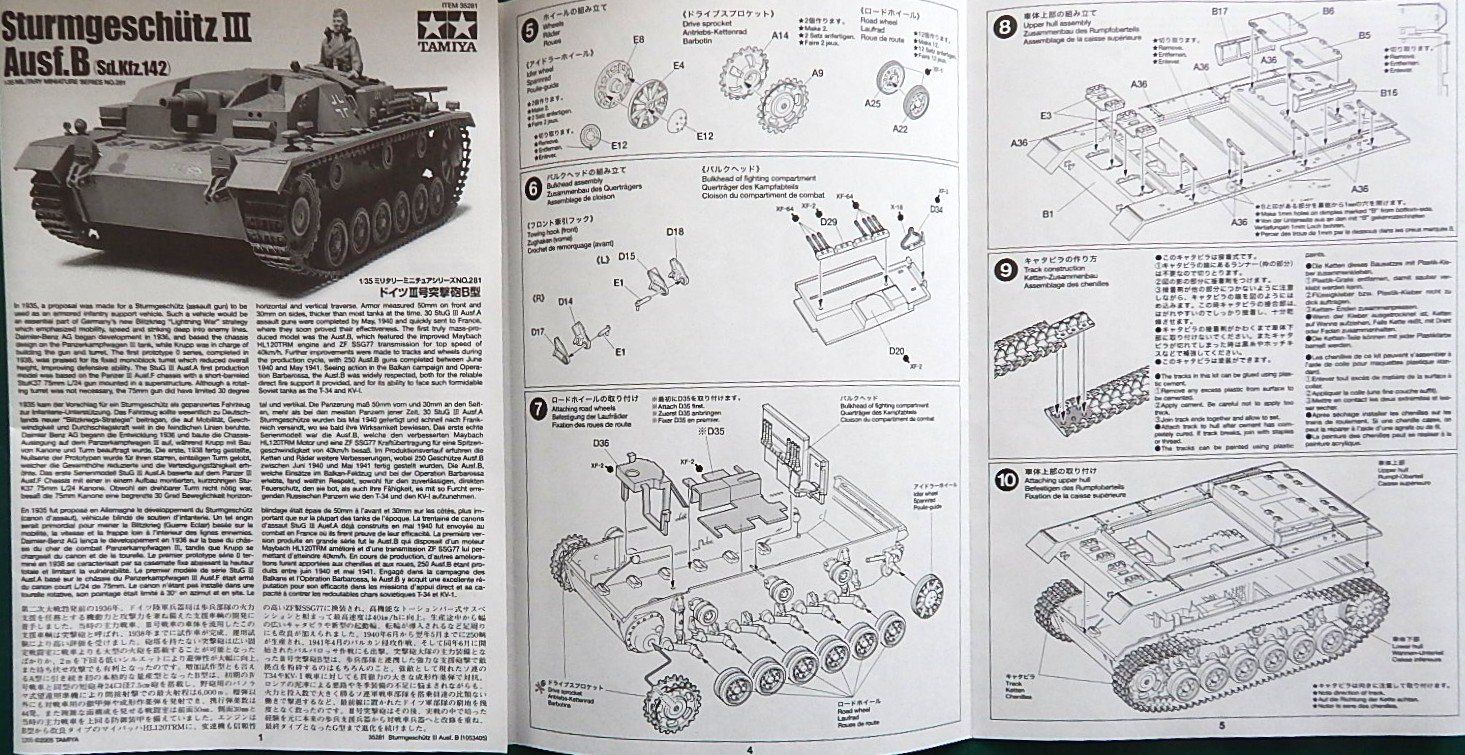 Tamiya Kit di modellismo & Modellini statici: Sturmgeschütz III Ausf. B – Usato da Neuchâtel venduto da PAB2000 2