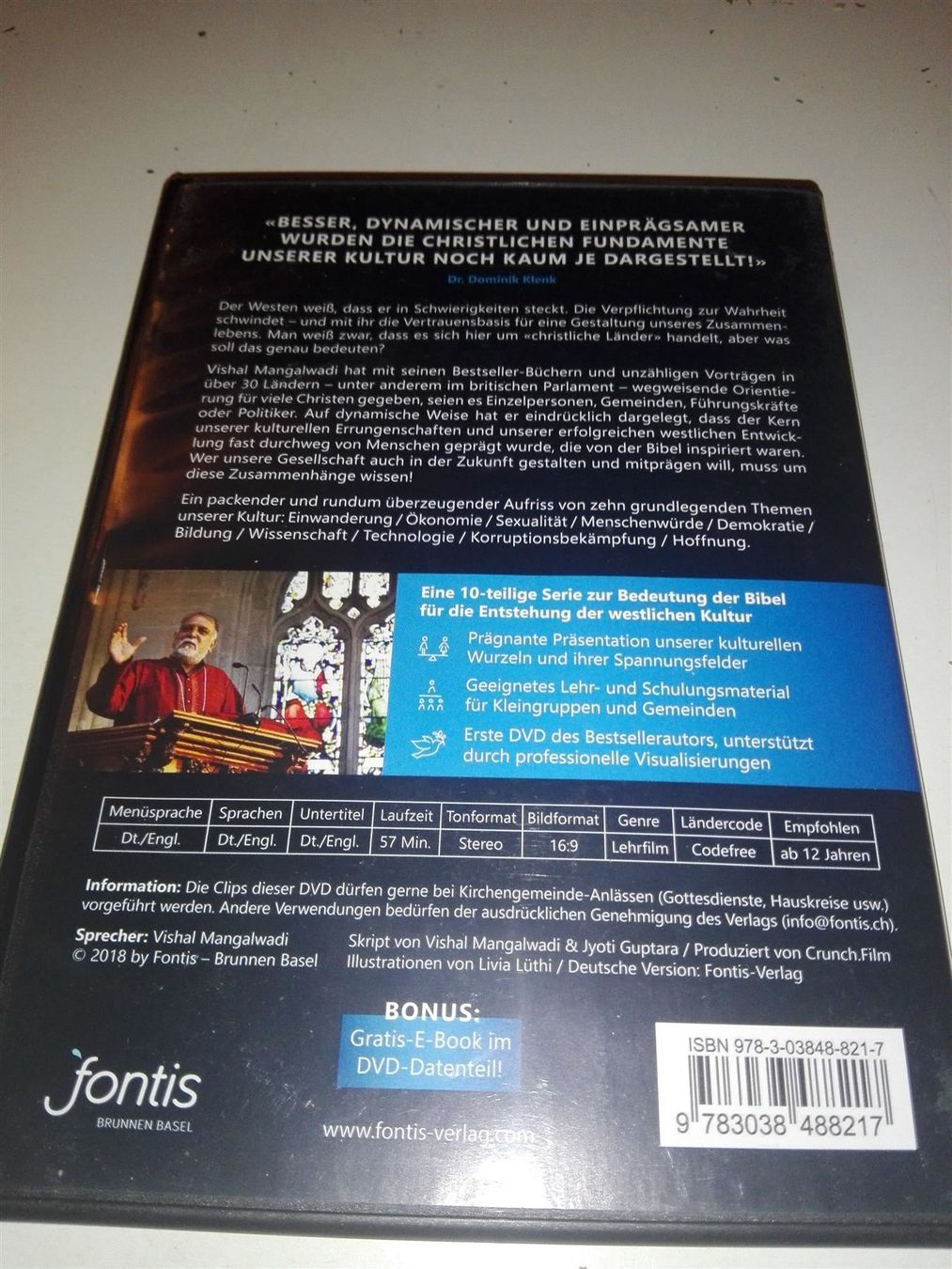 Alle DVDs: Fundamente      (Vishal Mangalwadi) – Gebraucht aus St.Galllen von elkaphone 5