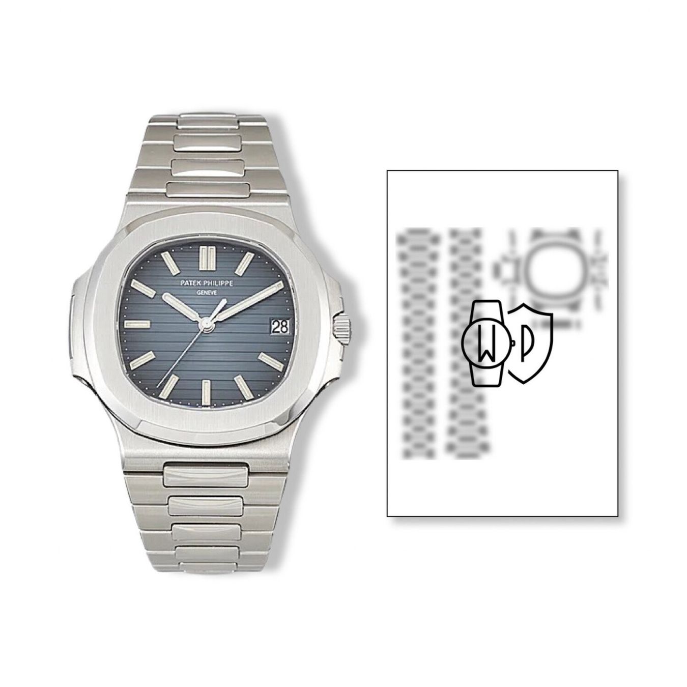 Patek Philippe Orologi: Schutzfolie Patek Philippe Nautilus 5711 – Nuovo e nell'imballaggio originale da Fislisbach venduto da IboTrade