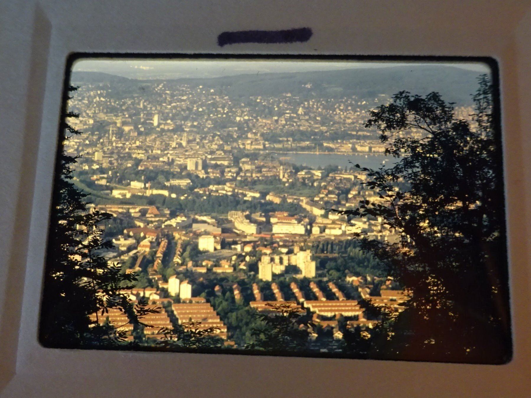 Cartoline postali: Üetliberg Panorama - Zürich – Usato da Esslingen venduto da eintagammeer 3