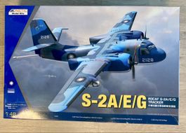 1/48 Kinetic S-2 Tracker inkl Decals, Maske, Resin Räder