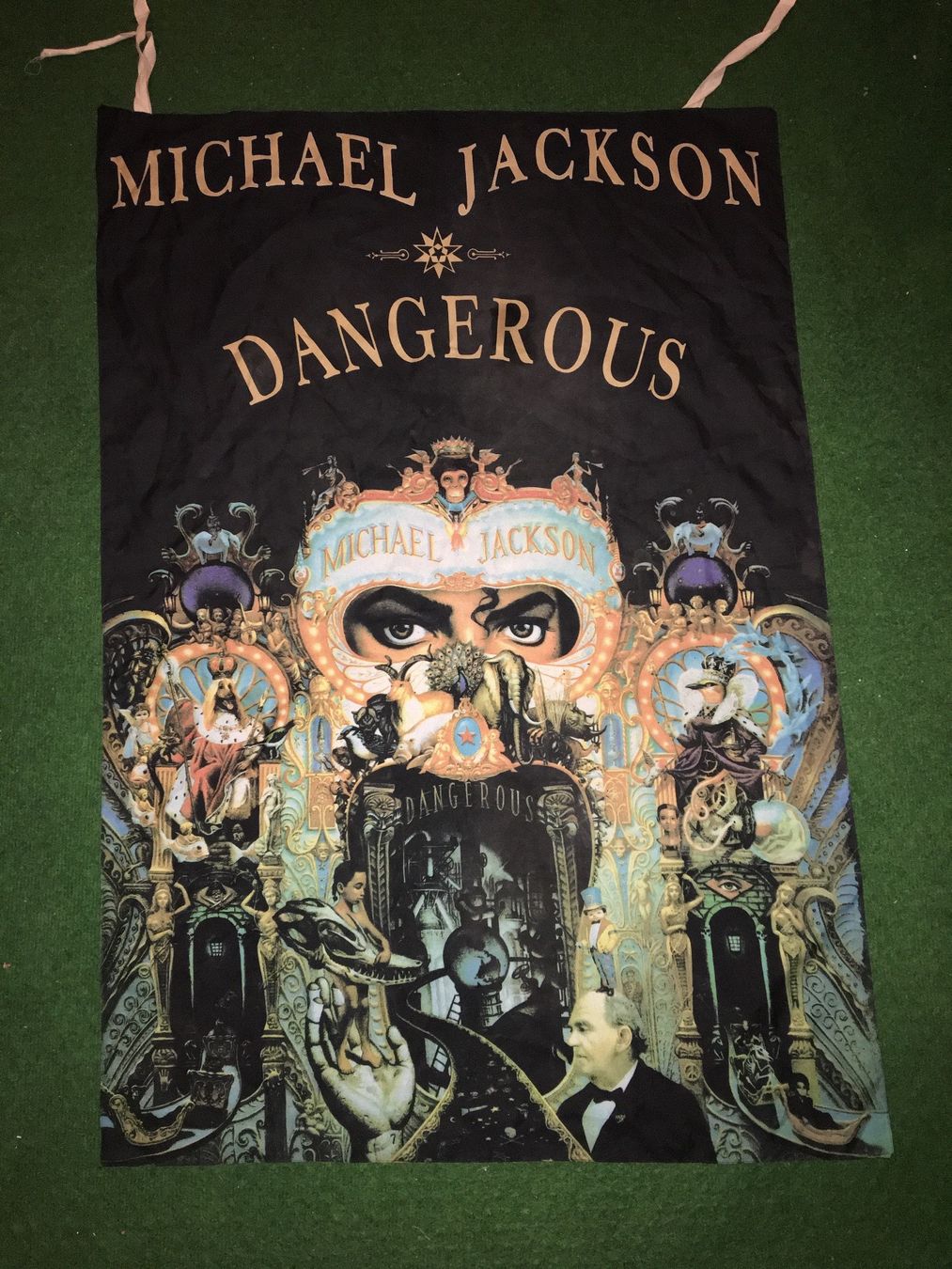 Bandiere: michael jackson dangerous fahne – Usato da Naters venduto da BuschKraft 2