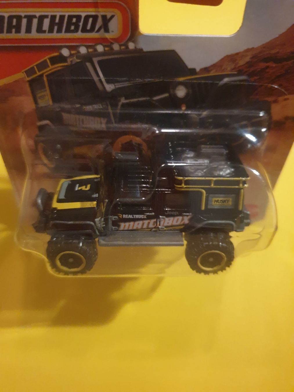 Matchbox Modellautos: Matchbox JEEP WRANGLER SUPERLIFT – Neu und originalverpackt aus Oftringen von Rotor 3