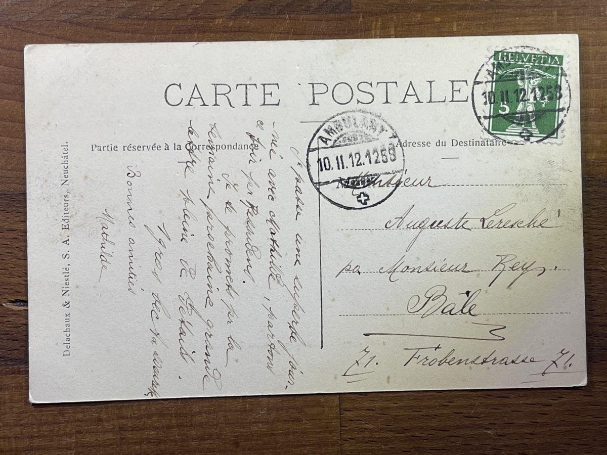 Cartoline postali: Alte Ansichtskarte Avenches Haras fédéral, Pferde – Usato da Strengelbach venduto da Aschatan5 1