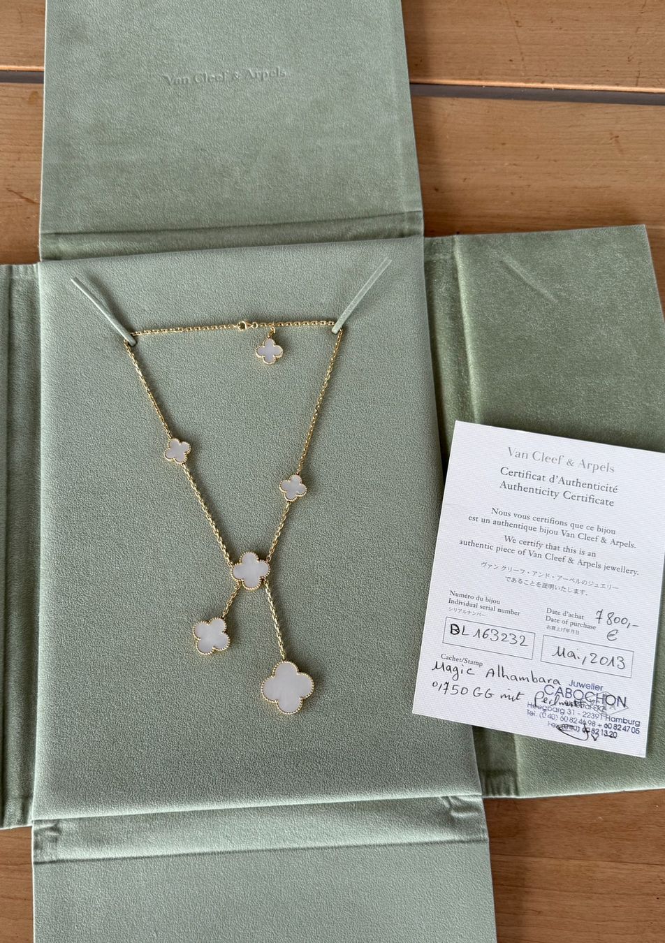 Van Cleef Ketten: Van Cleef & Arpels Collier Magic Alhambra 6 Motive – Neu (gemäss Beschreibung) aus Reigoldswil von benja01 9