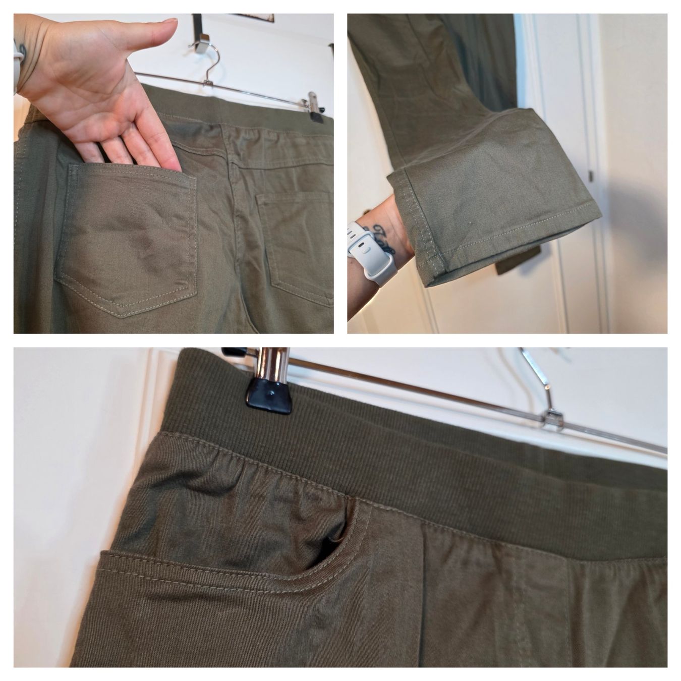 Pantaloni: Olivgrüne Hose Gr. 44 neuwertig – Usato da Wald ZH venduto da CapLux 1
