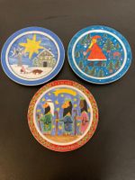 3 Thomas Weihnachtsteller Kinder malen Weihnachten