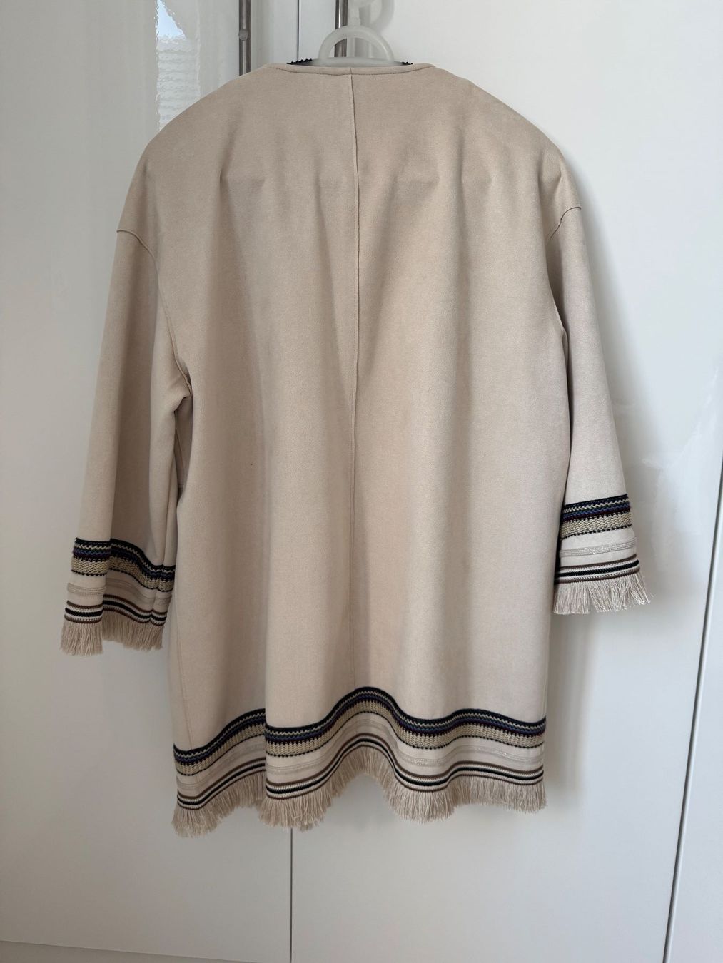 Zara Giacche: Zara Jacke Beige Wildlederoptik Fransen Boho Grösse M – Usato da Wallisellen venduto da soat 1