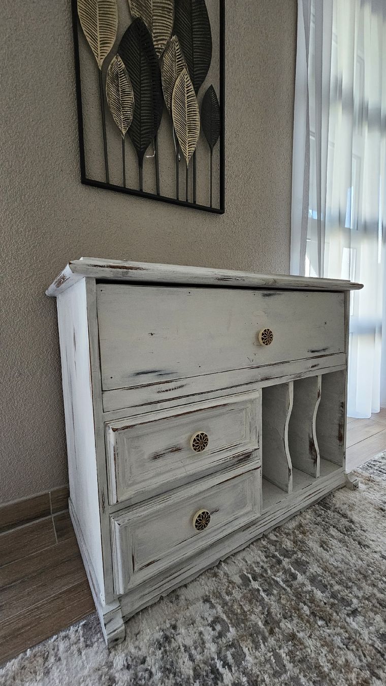 Cassettiere: Shabby Chic TV-Möbel Kommode – Usato da Büron venduto da Ica69 5