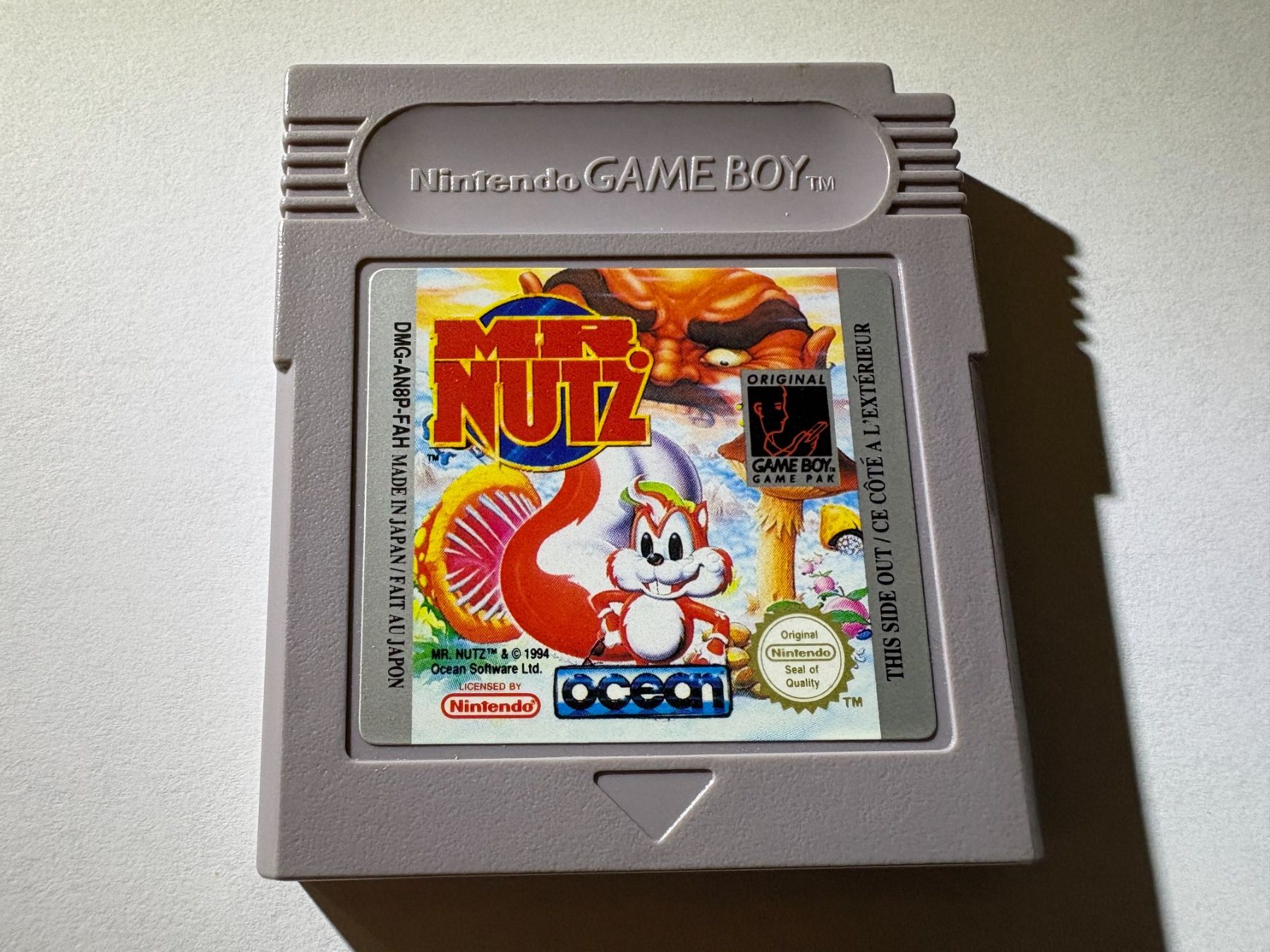 Nintendo Giochi: Mr. Nutz - Nintendo Game Boy – Usato da Zürich venduto da VintagePalace