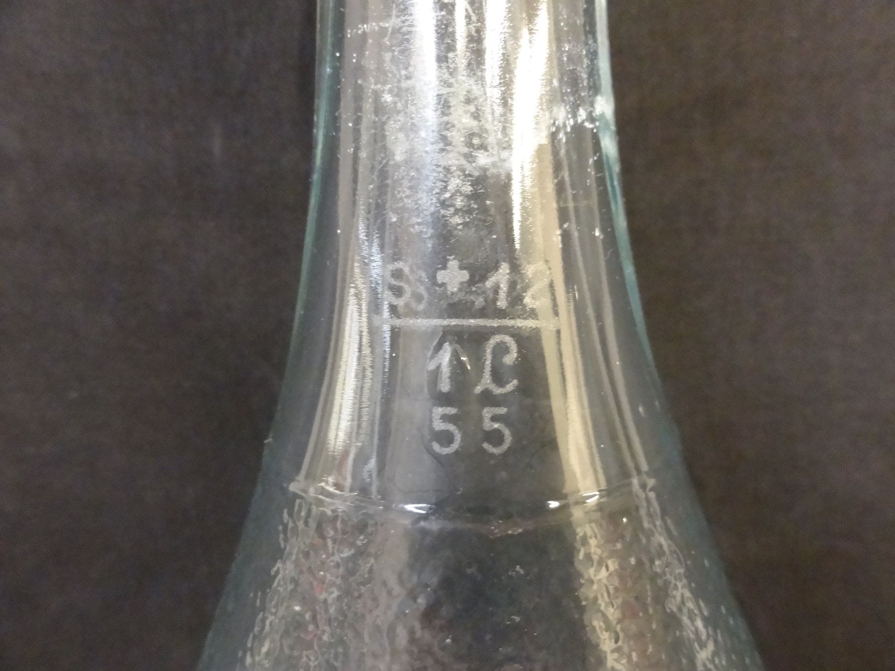 Bicchieri, Caraffe & Bottiglie: Flasche LIMONADE PUR SUCRE V. PILLOUD CHÂTEL-ST-DENIS 1955 – Usato da Kerzers venduto da Flaschenposten 5