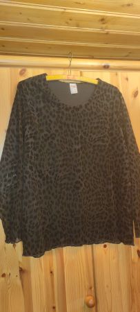 Damen Pulli /Bluse gr L schwarz