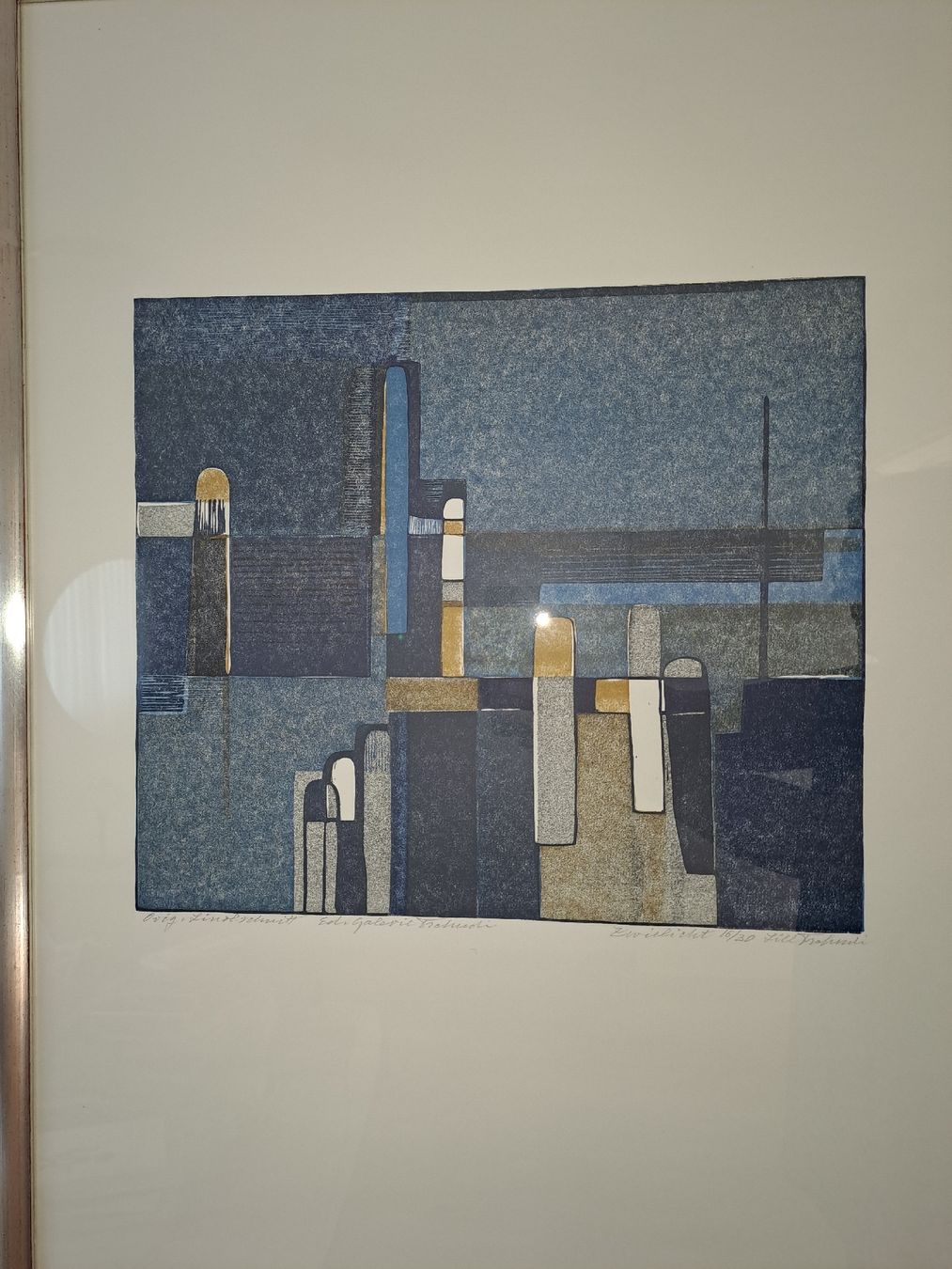 Grafiken & Lithographien: Lill Tschudi, Zwielicht, Litho – Gebraucht aus Glarus von Morana86 1