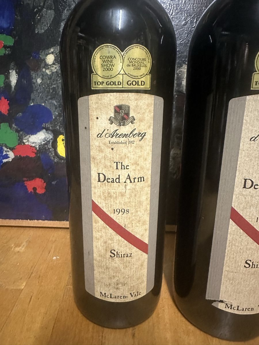 Vino: 2 bout shiraz the dead arm 1998 – Nuovo (secondo la descrizione) da Bellevue venduto da bordeaux075cl 2