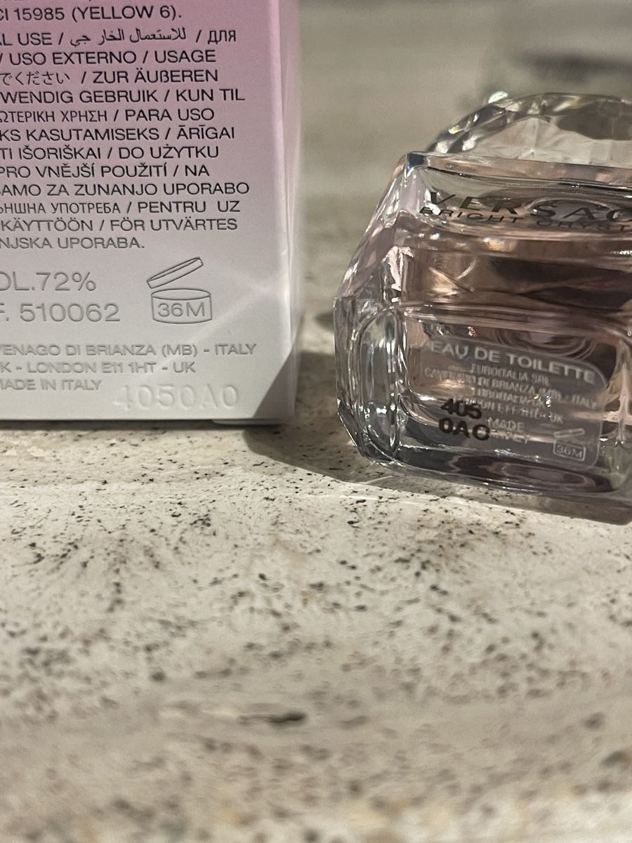 Versace Profumi & Eau de Toilette: Miniatur: Versace Bright Crystal, 5ml – Nuovo e nell'imballaggio originale da Oberdorf BL venduto da Fiomina1 1