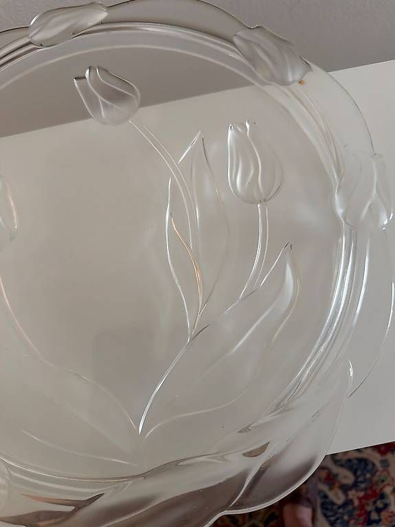Piatti di portata: Plat à dessert en cristal  – Usato da Preverenges venduto da mih_vqg5 1