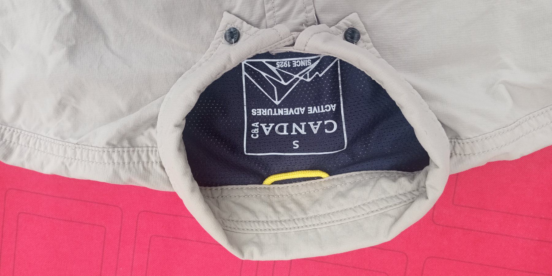 C&A Camicie: Canda C&A kurzarm Herren Hemd mit 2 Brusttaschen S – Usato da st.gallen venduto da Strubili 1