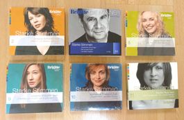 6x Hörbücher: Brigitte - Starke Stimmen