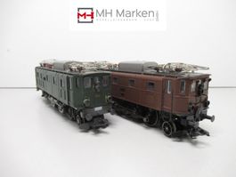 Märklin 37512 Doppelpackung E-Lok Ae 3/6 II braun SBB AC H0