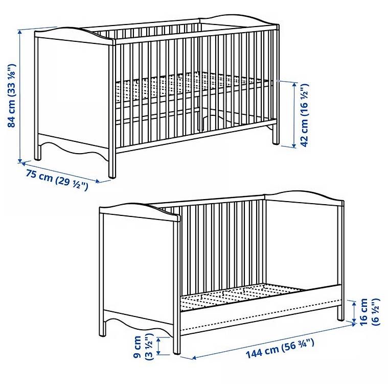Ikea Letti: Babybett – Usato da Embrach venduto da roc_2y95
