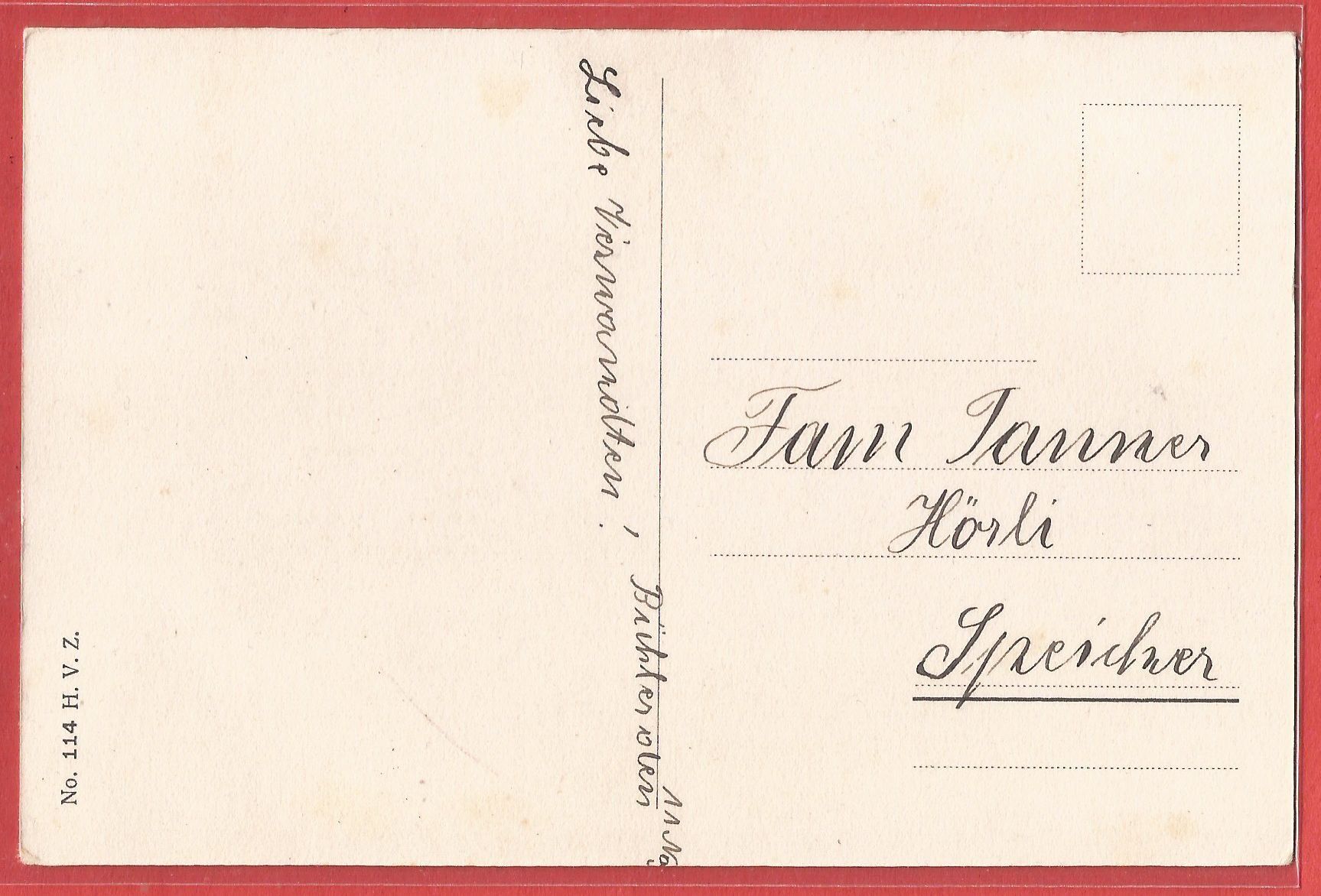 Cartoline postali: Gais mit Alpstein - ca. 1915 – Usato da Fislisbach venduto da Porano 1