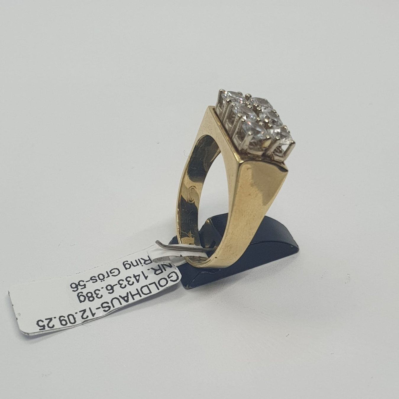 Anelli: Echt 18K Gold - Diamant Ring – Usato da Luzern venduto da Luzern-Goldhaus 1