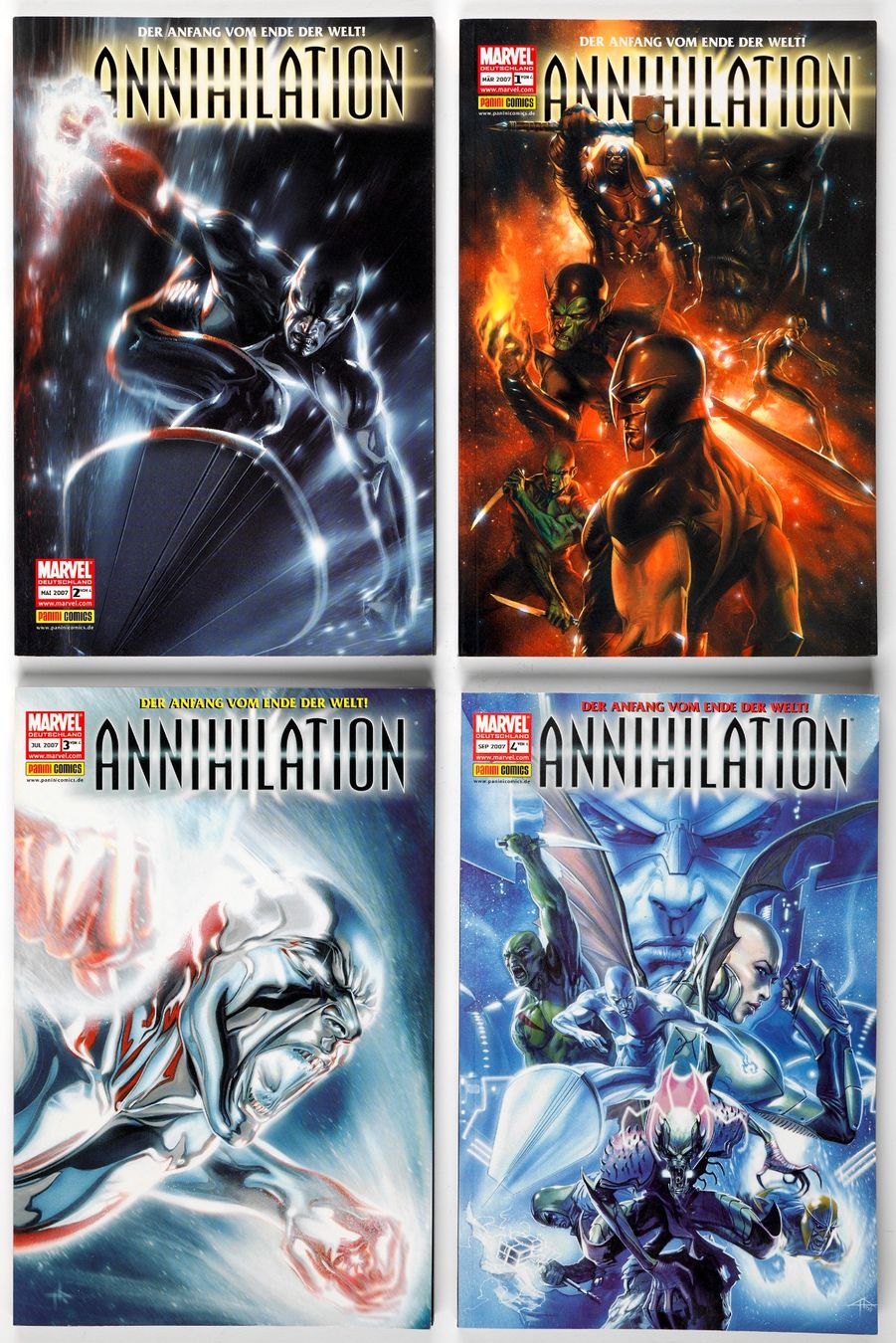BD: MARVEL - ANNIHILATION #1-4 – D'occasion à St. Gallen par kobayashi-maru 1