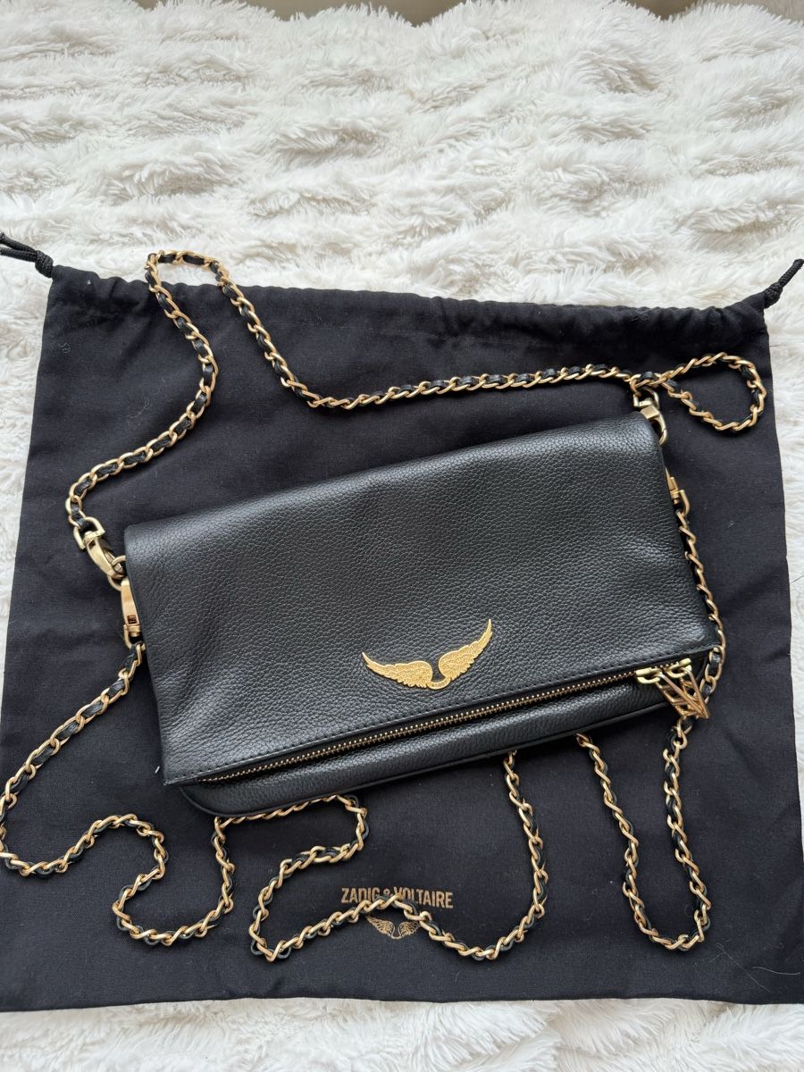 Zadig & Voltaire Borse da donna: Zadig & Voltaire Clutch Tasche Schwarz – Nuovo (secondo la descrizione) da Meilen venduto da laraherre 3