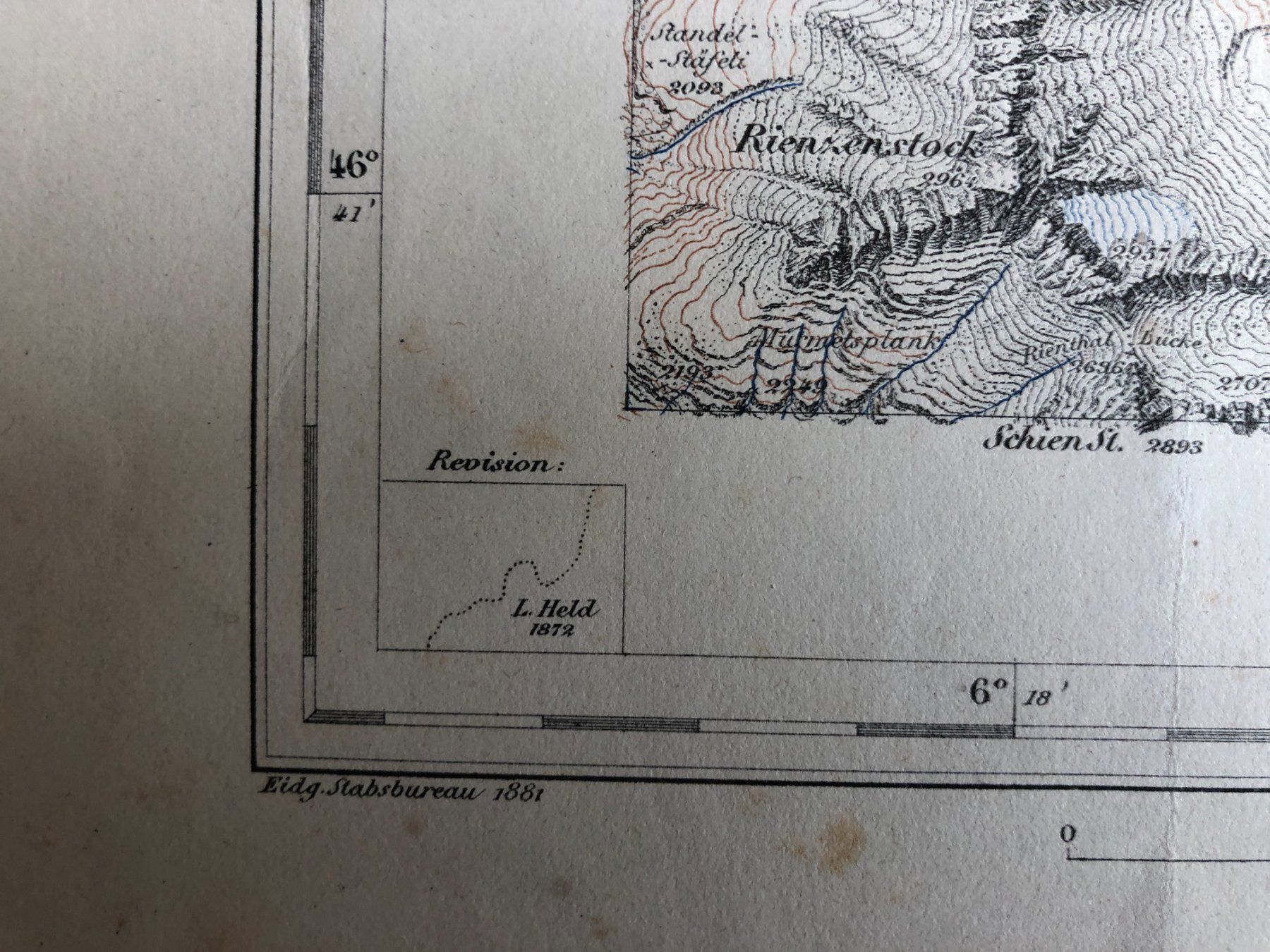 Cartine & Atlanti: Siegfriedatlas Bl. 407: Amsteg – Usato da Zürich venduto da allp 6