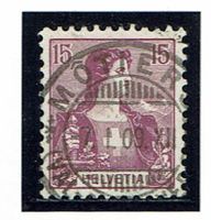 Helvetia 106 Vollstempel Môtiers NE