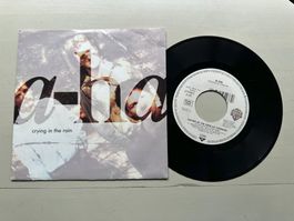 AHA A-HA tolle Single Crying in the rain Kult Top 80's