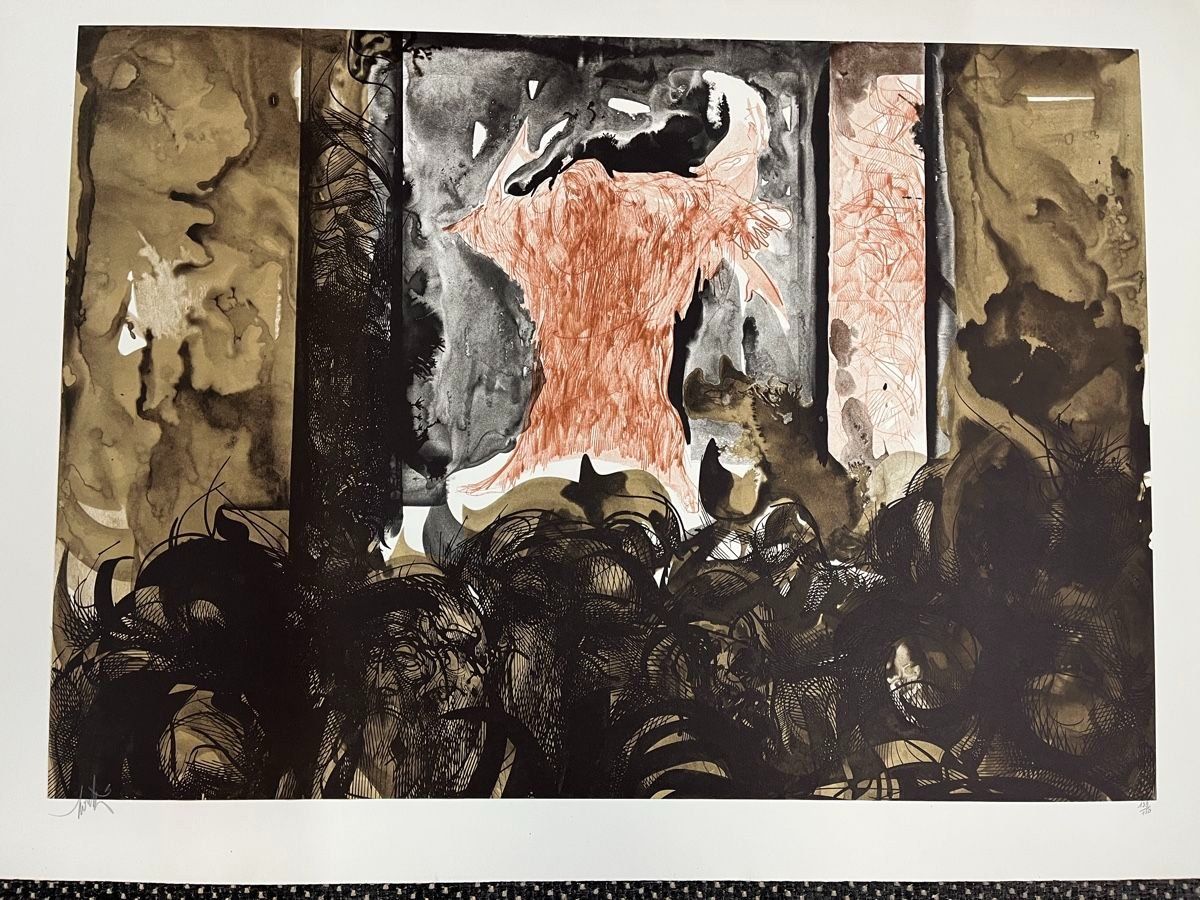 Grafiken & Lithographien: Raymond Moretti  LITHORAPHIE SIGNIERT NUMMERIERT – Gebraucht aus Gersau von kunst-online 1