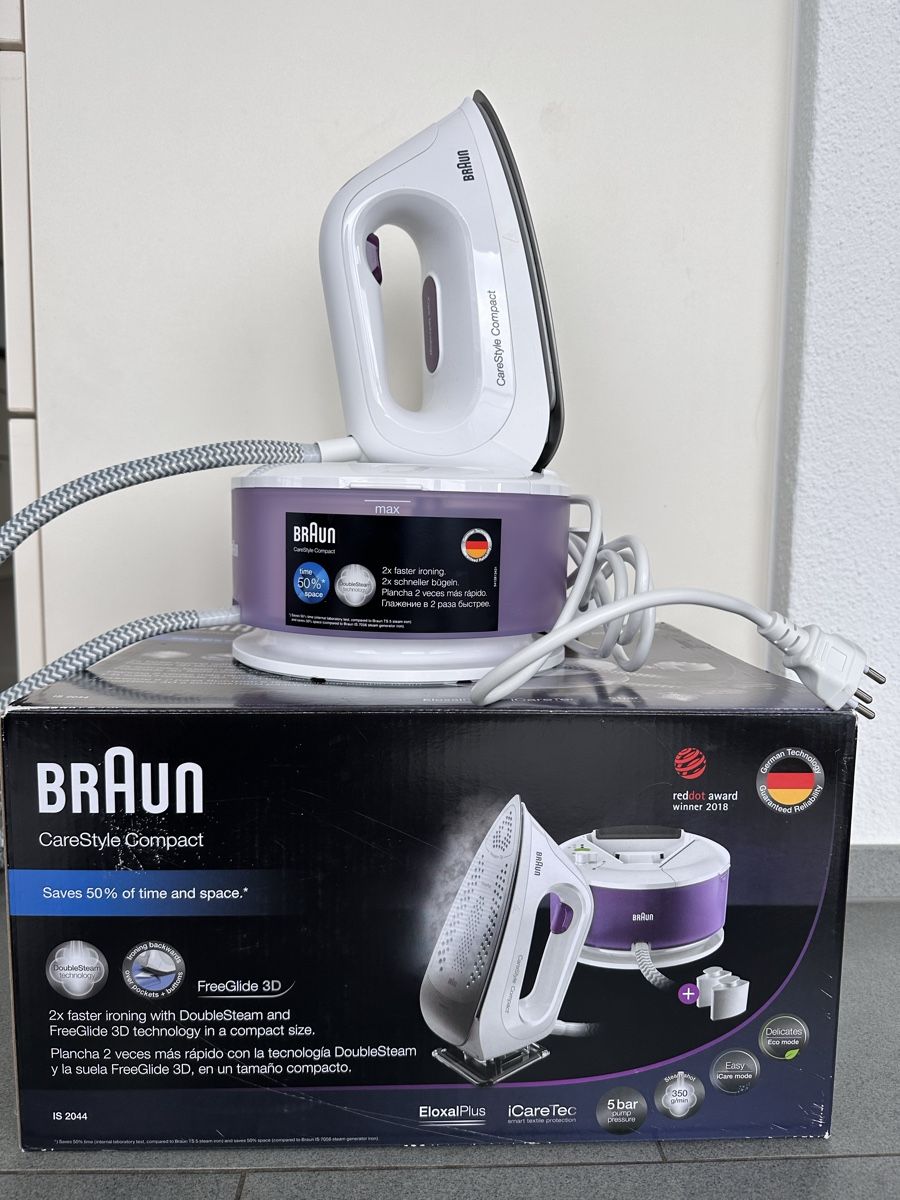 Braun Ferri da stiro: Braun Dampfbügelstation CareStyle Compact – Usato da Eschenbach SG venduto da mo_lucky 5