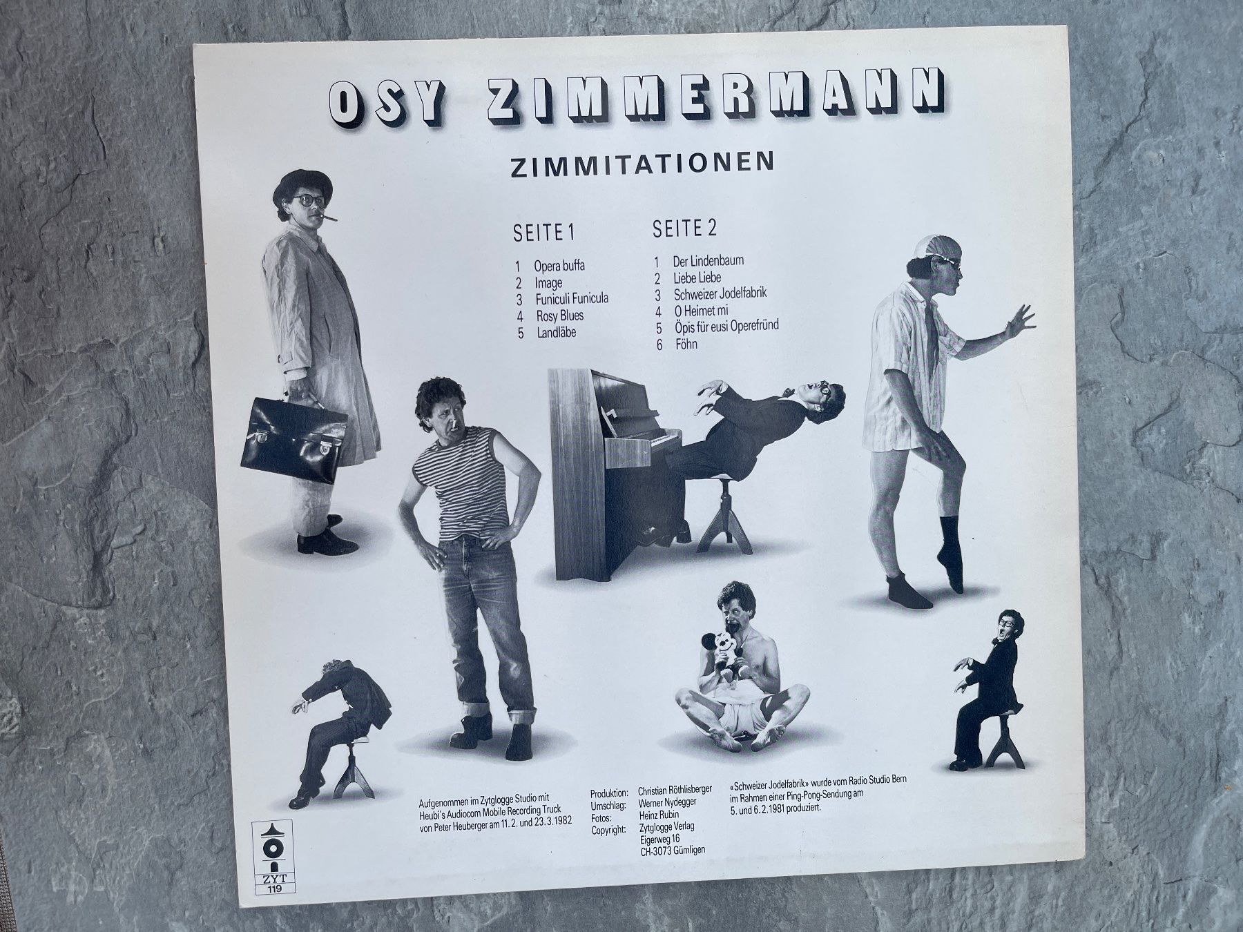 Dischi in vinile: A436/Oszy Zimmermann Zimmitationen – Usato da Frutigen venduto da Philippe_jsp 1