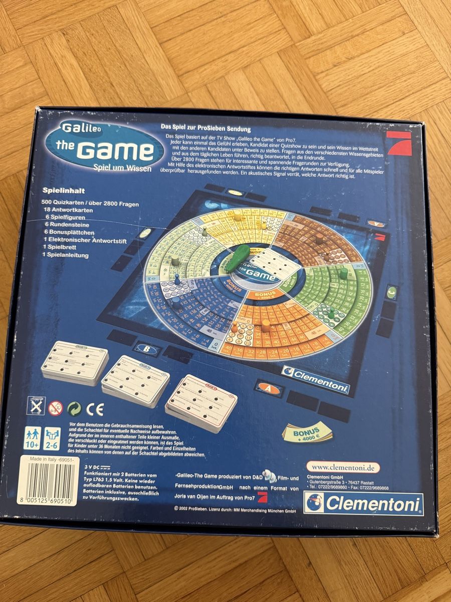 Clementoni Giochi: Galileo the Game – Usato da Brunnen venduto da pel_vk7g 1