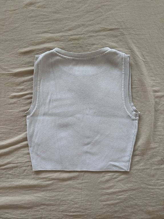 Tops: Top bianco  – D'occasion à Vacallo par zoe_227m 2
