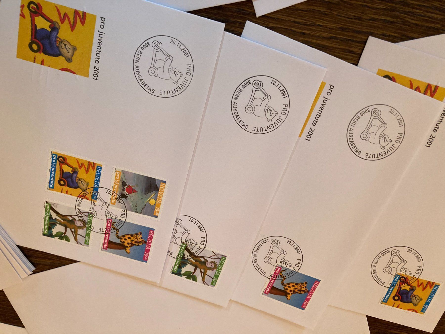 Tous les timbres: Ersttage - Briefe – Neuf (Voir description) à Jegenstorf par Mm2448 3