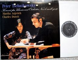 Tschaikowsky Martha Argerich Dutoit Konzert Für Klavier LP🛀