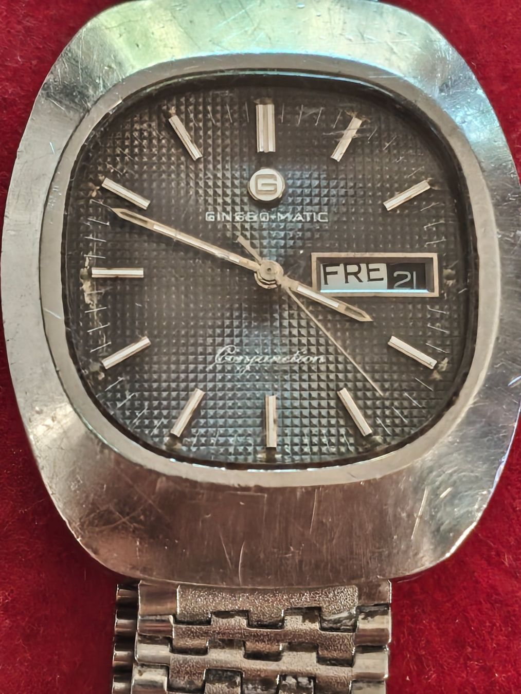 Ginsbo Watch Co Uhren: GINSBO-MATIC Conjunction Datum Automat – Gebraucht aus Rossrüti von derMarktschreier 1