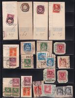 60 Stk. Briefmarkenausschnitte ab Altschweiz