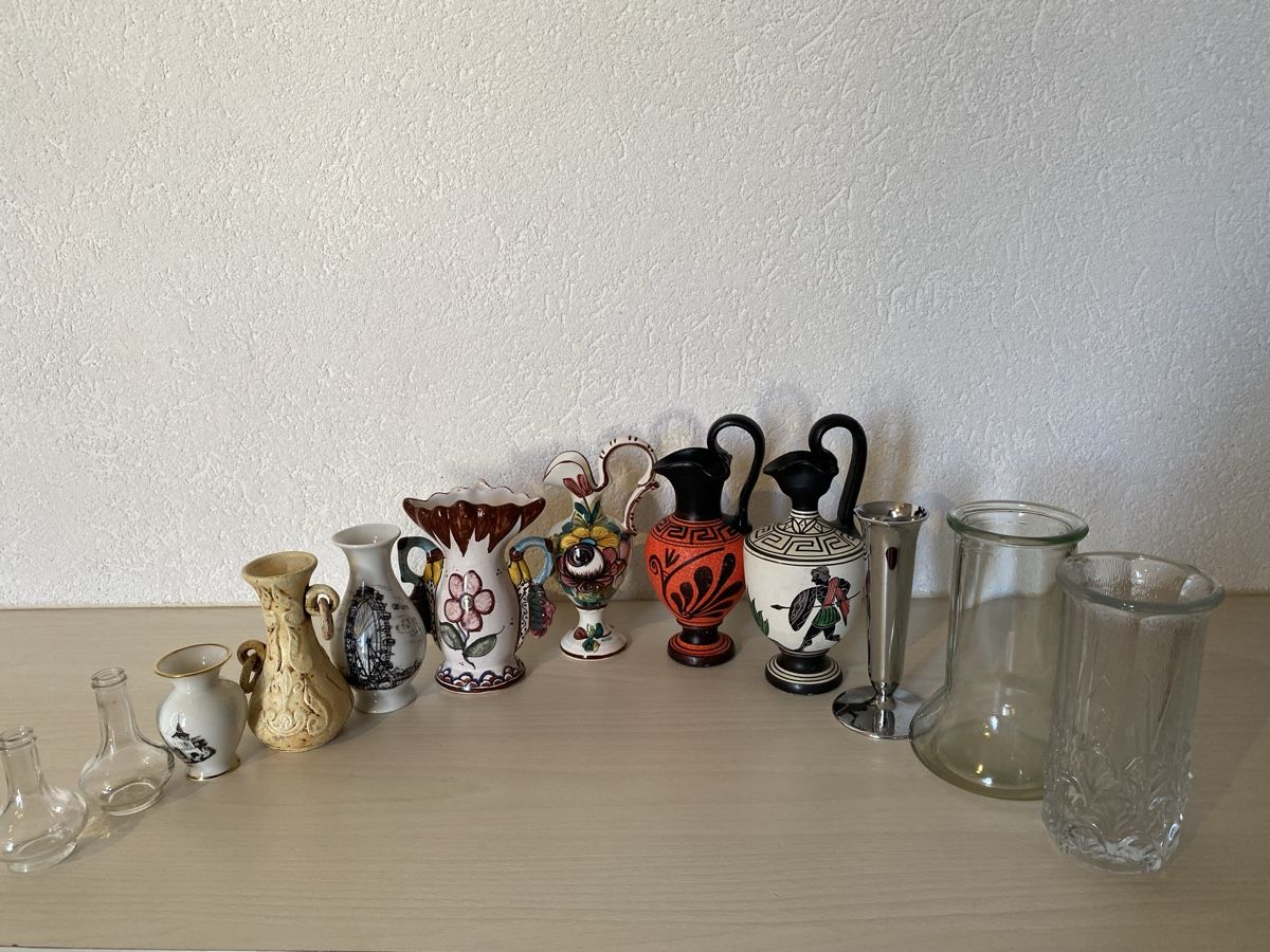 Vasen & Gefässe: Lot mit 12 Vasen – Gebraucht aus Hägglingen von Karin0802