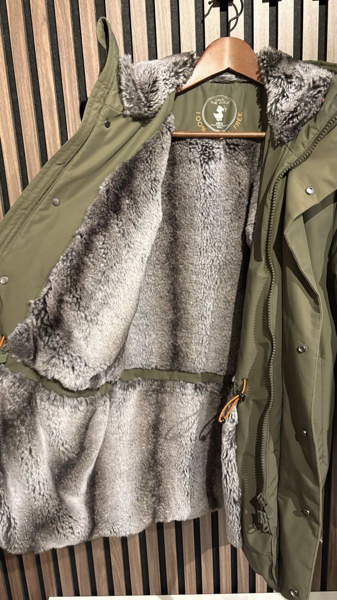 Save the duck Giacche: Save The Duck Arctic Parka - Olive Green, Size Small – Usato da Zürich venduto da Menino 1