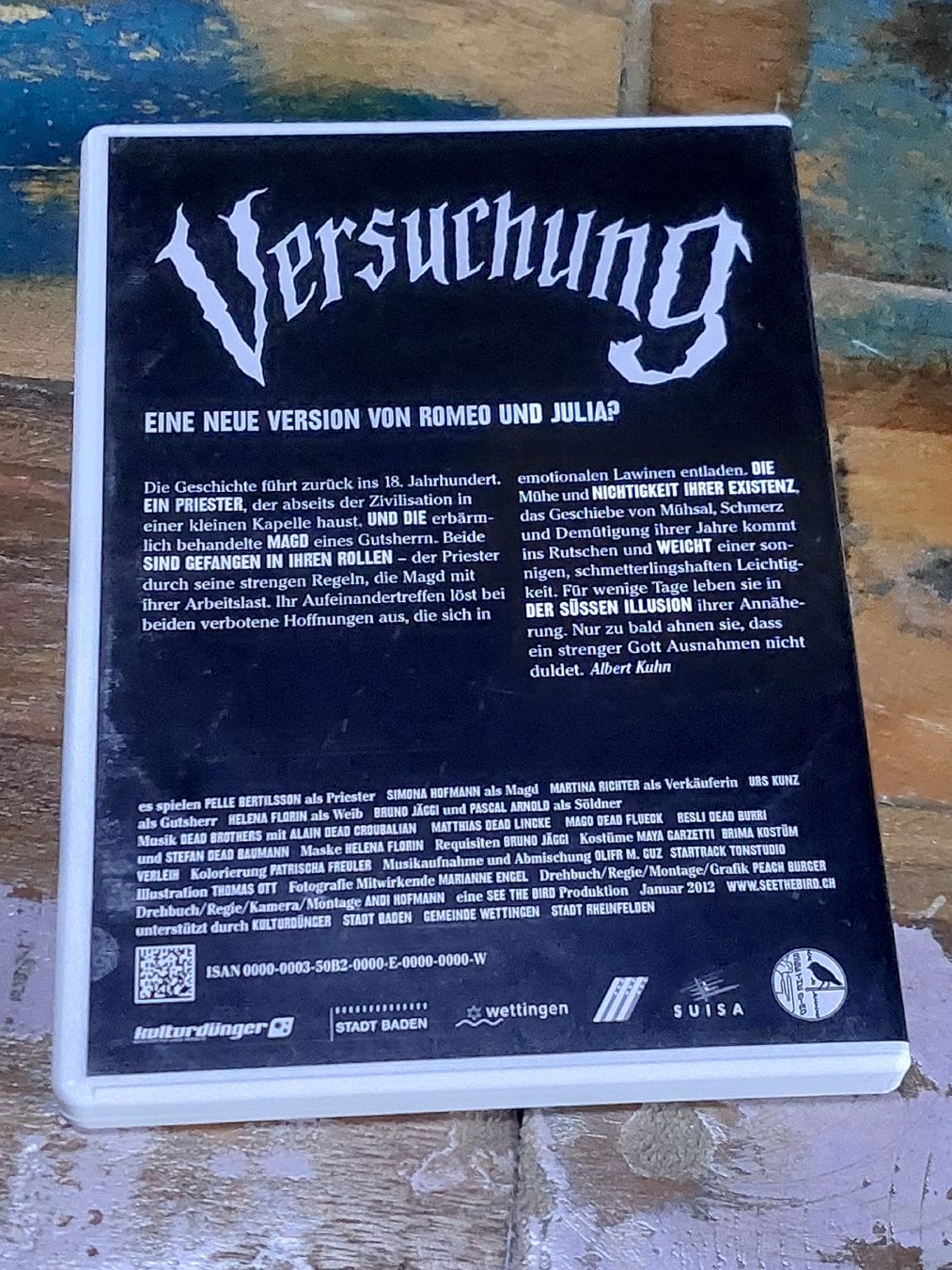 Tutti i DVDs: Versuchung, CH Stummfilm, DVD RAR – Usato da Winterthur venduto da Belzarek 1