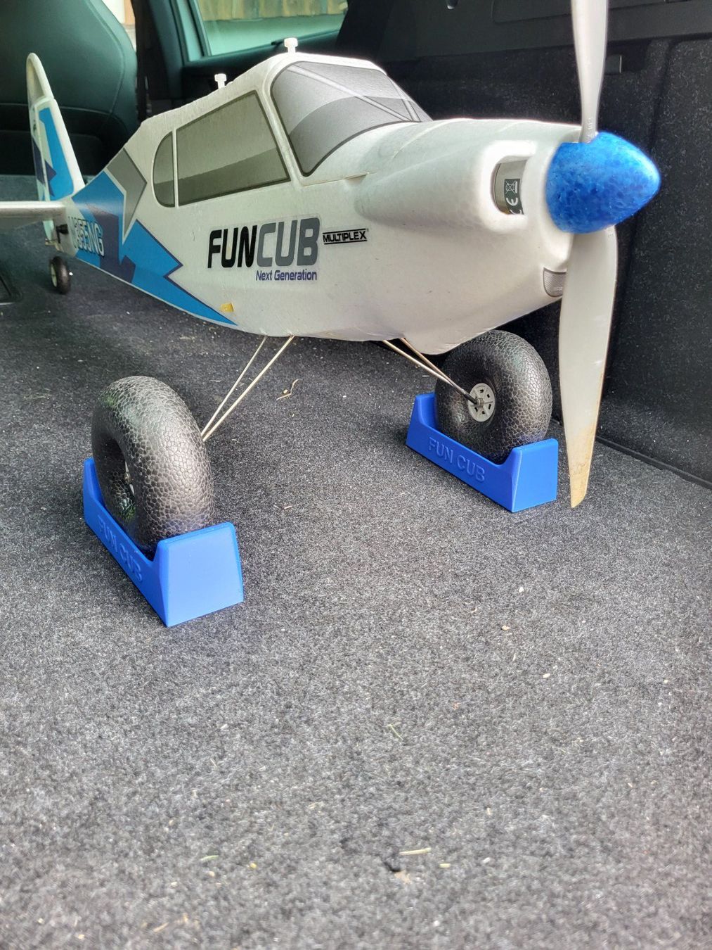 Modellismo RC: Transportschuh für FunCup – Nuovo (secondo la descrizione) da Reigoldswil venduto da FlyerR10