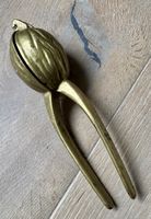 Vintage Nussknacker für Walnüsse aus Messing